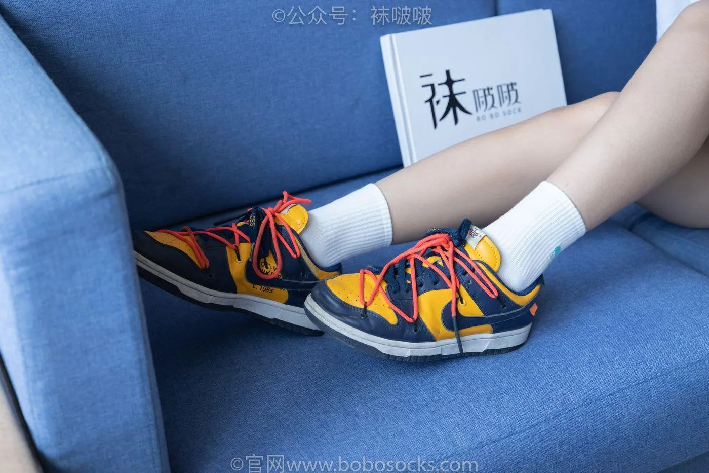 [BoBoSocks袜啵啵]NO.009 果冻-耐克板鞋、白棉袜、裸足 [130P]插图